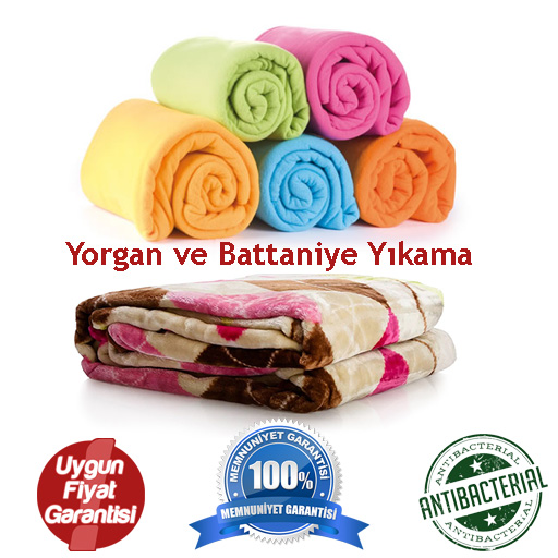 Yorgan ve Battaniye Yıkama